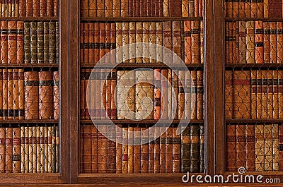 Old Books Stock Photo