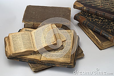 Old books Stock Photo