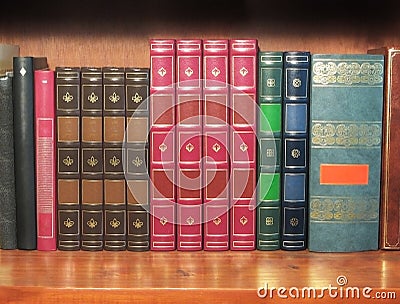 Old books Stock Photo