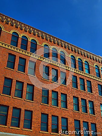 Old brick building Stock Photo