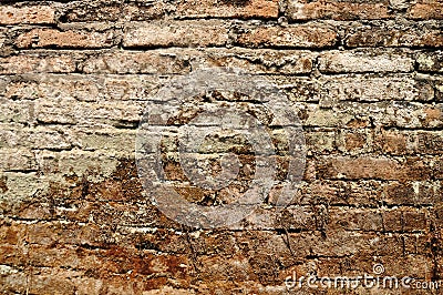 Old brick wall texture grunge abstract & backgrounds Stock Photo