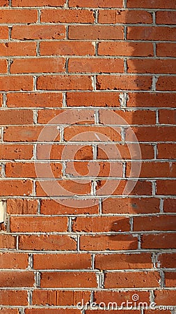 old brickwork fragment vertical picture Stock Photo