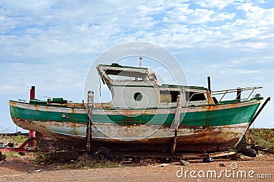 Old Broken Boat Stock Photo - Image: 11738200