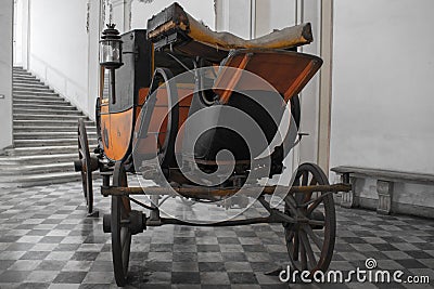 An old buggie for horse. Stock Photo