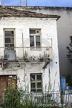 Old Building In Limenas Thassos Stock Photo