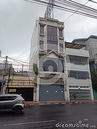 really scary old building Editorial Stock Photo