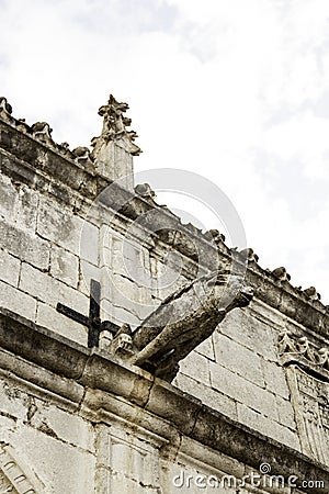 Old Burgos Cathedral Stock Photo