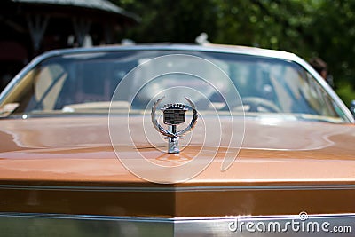 Old Cadillac eldorado on annual oldtimer car show Editorial Stock Photo