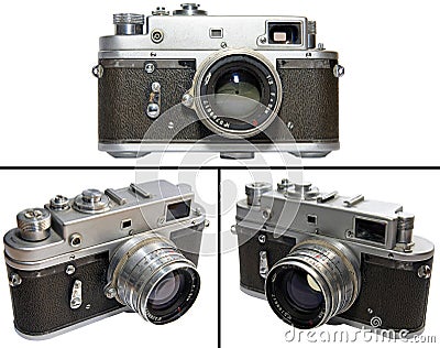 Old camera Stock Photo