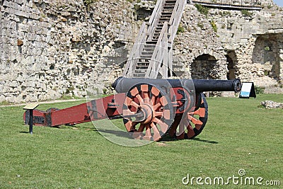 Old cannon Stock Photo