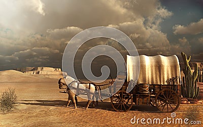 Old carriage Stock Photo