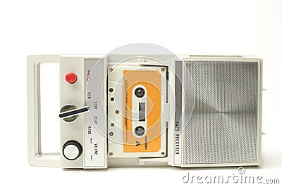 Old cassette Stock Photo