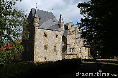 A old castle in Osnabrueck Stock Photo