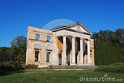 Old castle ruins Stock Photo