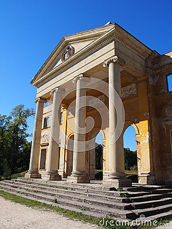 Old castle ruins Stock Photo