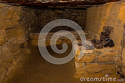 Old Catacombs Odessa, Ukraine Editorial Stock Photo