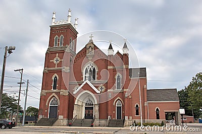 Old Catholic Church Editorial Stock Photo