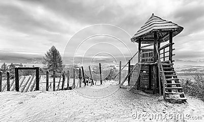 Old Celts settlement Editorial Stock Photo