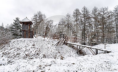 Old Celts settlement Stock Photo