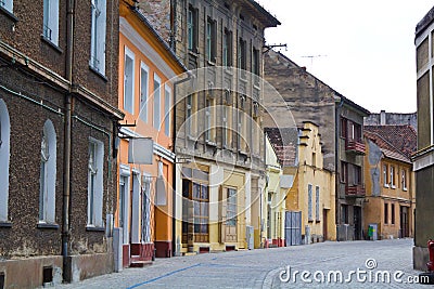 Old center of Brasov Stock Photo