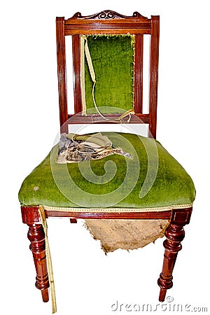 Old Chair Stock Photo