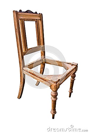 Old Chair Stock Photo