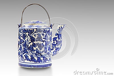 Old chinese teapot Stock Photo