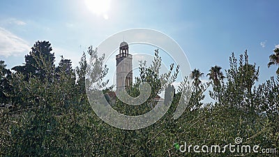 old chruch on the island of hvar Stock Photo