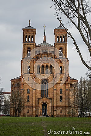 Old Church from Berlin Stock Photo