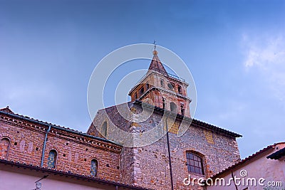 Old church building in Italy. Stock Photo