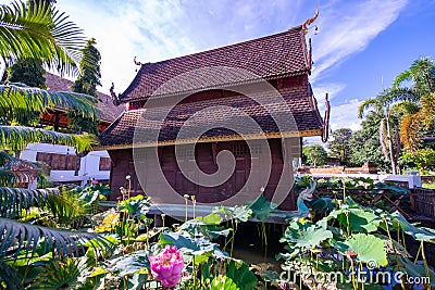 Old church in the Phuttha Eoen temple Stock Photo