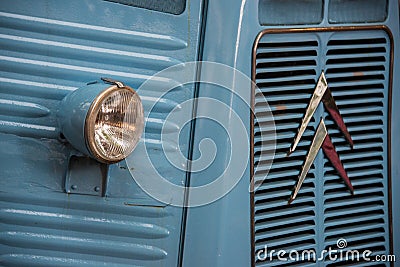 Oldtimer old CitroÃ«n H Van Editorial Stock Photo