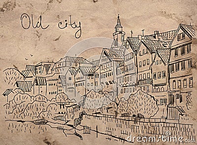 Old city Stock Photo