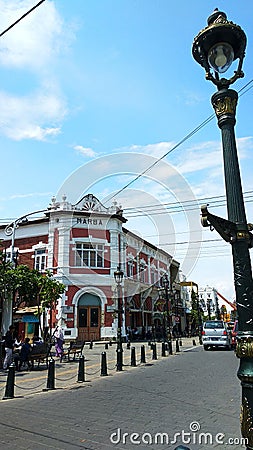 Old city in Semarang ,Cetral java Editorial Stock Photo