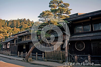 Old city, Takayama, Japan Stock Photo