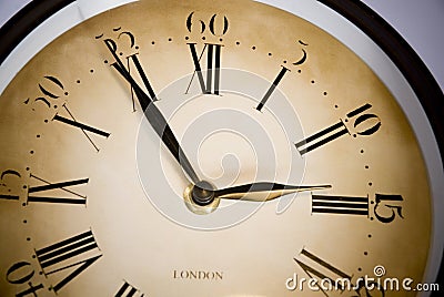 Old clock Stock Photo