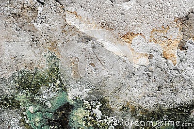 Old concrete wall Stock Photo