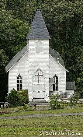 Old country church Stock Photo
