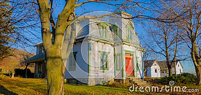 Old country house in the Canadian countryside Stock Photo