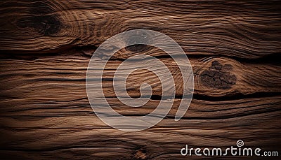 Old cracked wood texture background. Generative AI Stock Photo