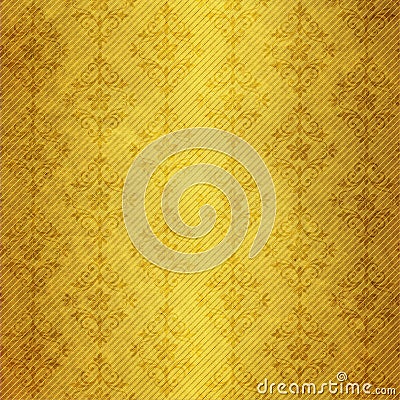 Old dark yellow paper Stock Photo