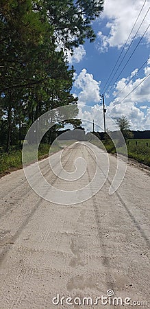 Old dirt road Stock Photo