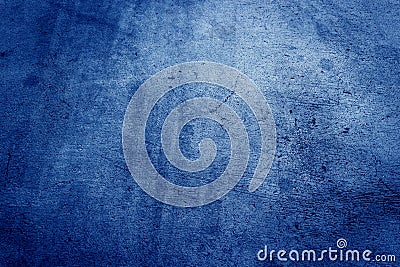 Old dirty blue concrete or cement material in abstract wall background texture Stock Photo