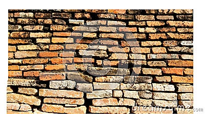 Old and dirty brick wall texture Stock Photo