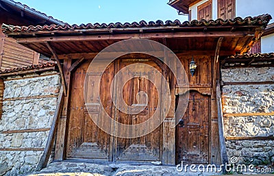 Old doors and gates Stock Photo