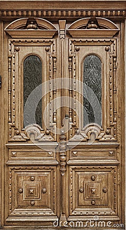 Old Doors Stock Photo