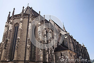 Old European gothic church. Stock Photo