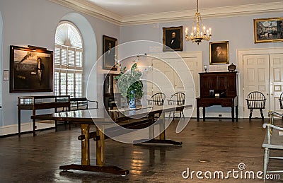 Old Exchange Building - Charleston, South Carolina Editorial Stock Photo