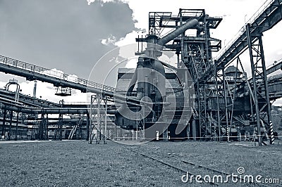 Old factory Stock Photo
