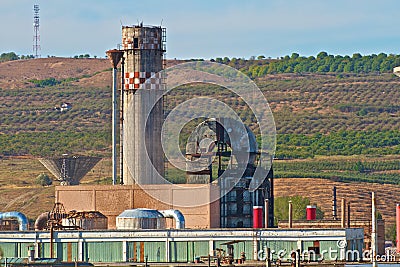 Old factory Stock Photo